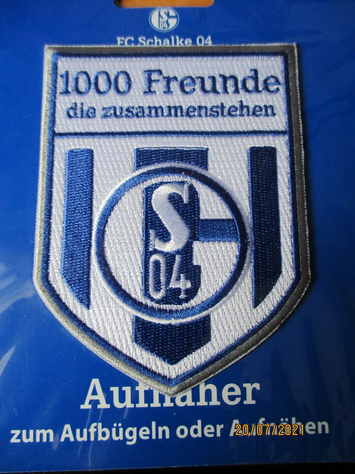 FC Schalke 04 Aufnäher "1000 Freunde die zusammenstehen"