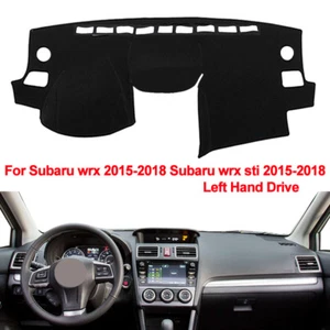 Car Dashboard Cover Mat Dash Pad for Subaru WRX 2015-2017 2018 WRX STI 2015-2018 - Picture 1 of 7