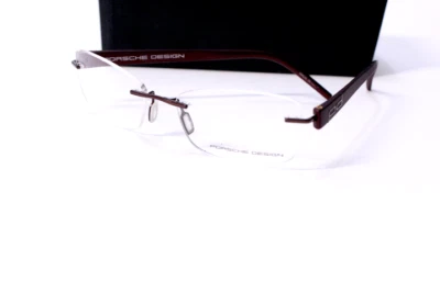 Porsche Design P8209-S2-B Matte Red Wine Rimless Eyeglasses - Image 1 of 2