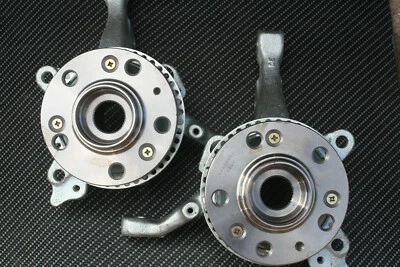 GOLF 3 VR6 RADLAGERGEHÄUSE ACHSSCHENKEL VORN 5x100 ohne PLUSACHSE PASSAT 35i VW - Bild 1 von 2