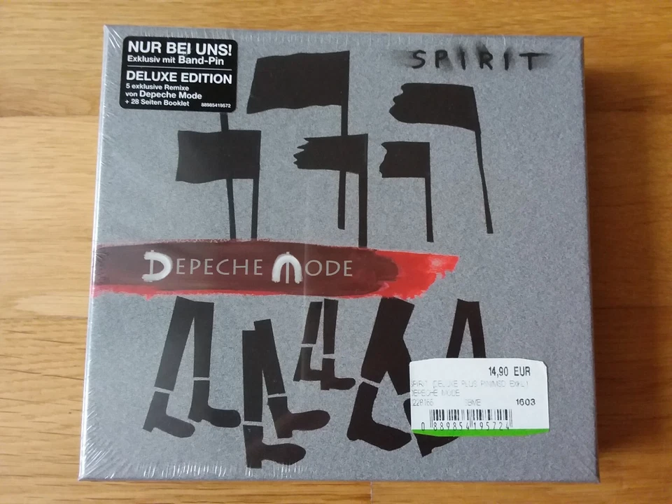 Depeche Mode - Spirit Exclusive Box incl. Deluxe Doppel CD + Pin, Neu OVP - Bild 1 von 2