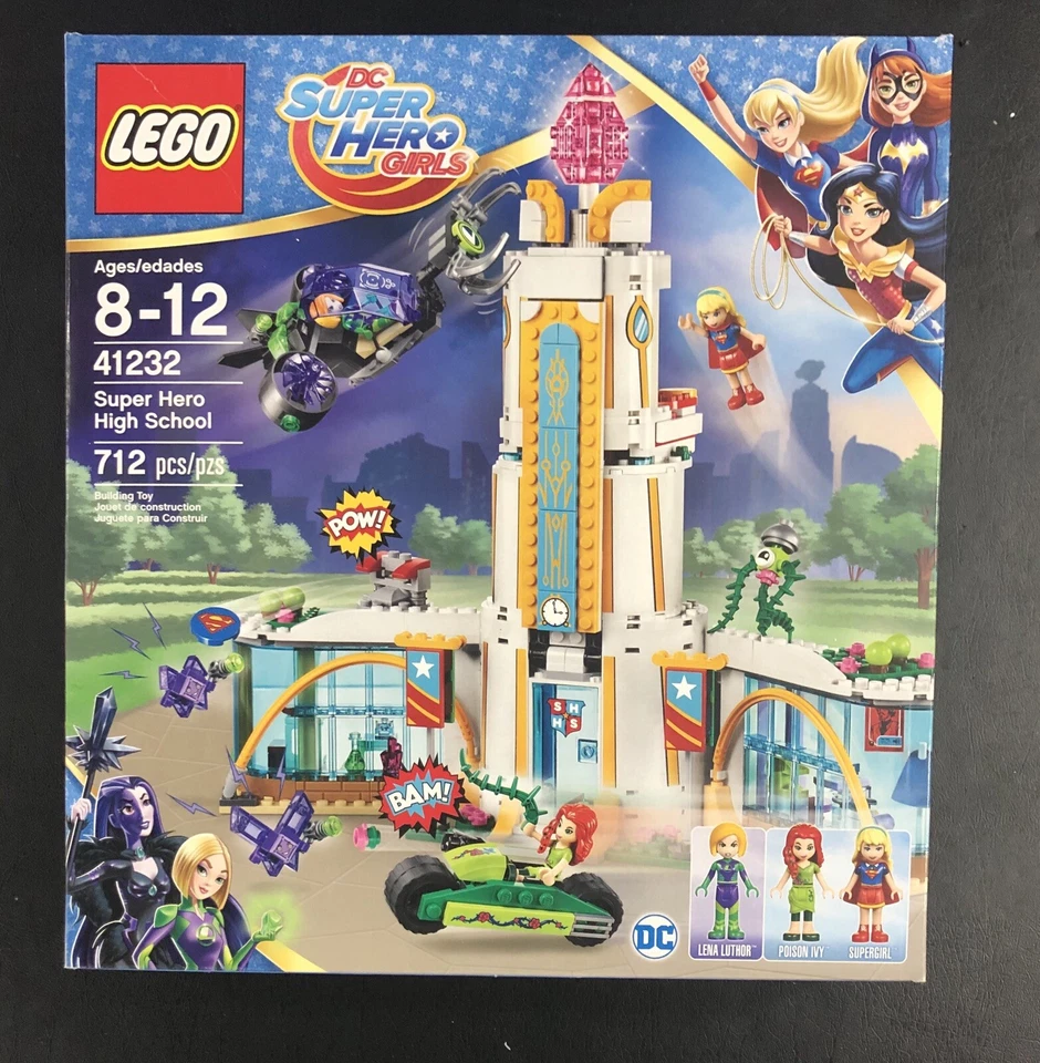 LEGO 41232 DC Super Hero Girls Super Hero High School NEW Sealed Retired - Image 1 of 1