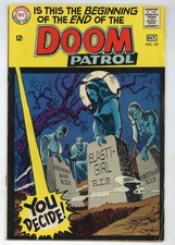 Doom Patrol 121 death of D Patrol + Brotherhood of Evil! 1968 DC Comics (j#5493)