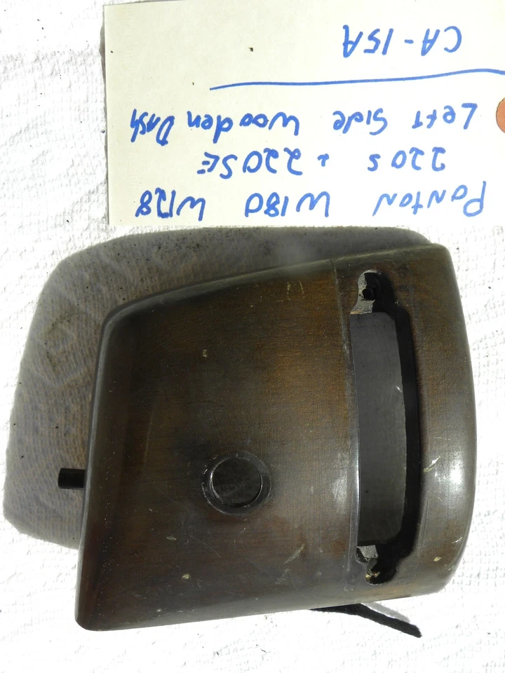 Mercedes Benz Ponton W180 220S W128 220SE Left Covering Wood Wooden Dash Molding Foto 1 de 4