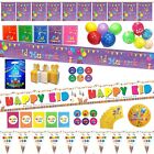 Eid Mubarak Party Decorations Banner Balloons Flags Bunting Cards Gift Set 