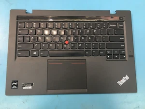 Genuin Lenovo Thinkpad X1 Carbon 2nd Gen 2014 Palmrest Keyboard Touchpad 0C45069 - Picture 1 of 4