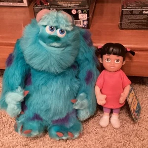 2001 Monsters Inc - Peluches Sully & Boo - Figuras de animales de peluche - Imagen 1 de 17
