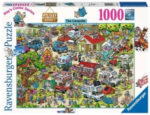RAVENSBURGER PUZZLE*1000 T*RAY'S COMIC SERIES*HOLIDAY RESORT 1*THE CAMPSITE*OVP