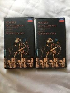 (2) VHS: MOZART Don Giovanni Wiener Symphniker Acts 1+2, 2 VHS - Imagen 1 de 6