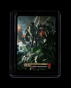 Savitir Skullsmasher 14/208 - WoW TCG Hero - Gladiators - NM Orc Rogue Subtlety - Picture 1 of 2