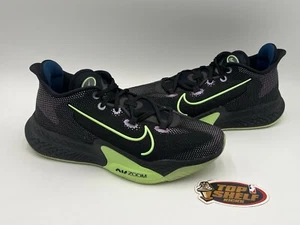 Nike Air Zoom BB NXT Dangerous 2020 Size 10 Authentic Basketball Black Green - Picture 1 of 11