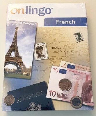 Onlingo Learn FRENCH Language CD Set Level 7 NEW SEALED - Image 1 of 2