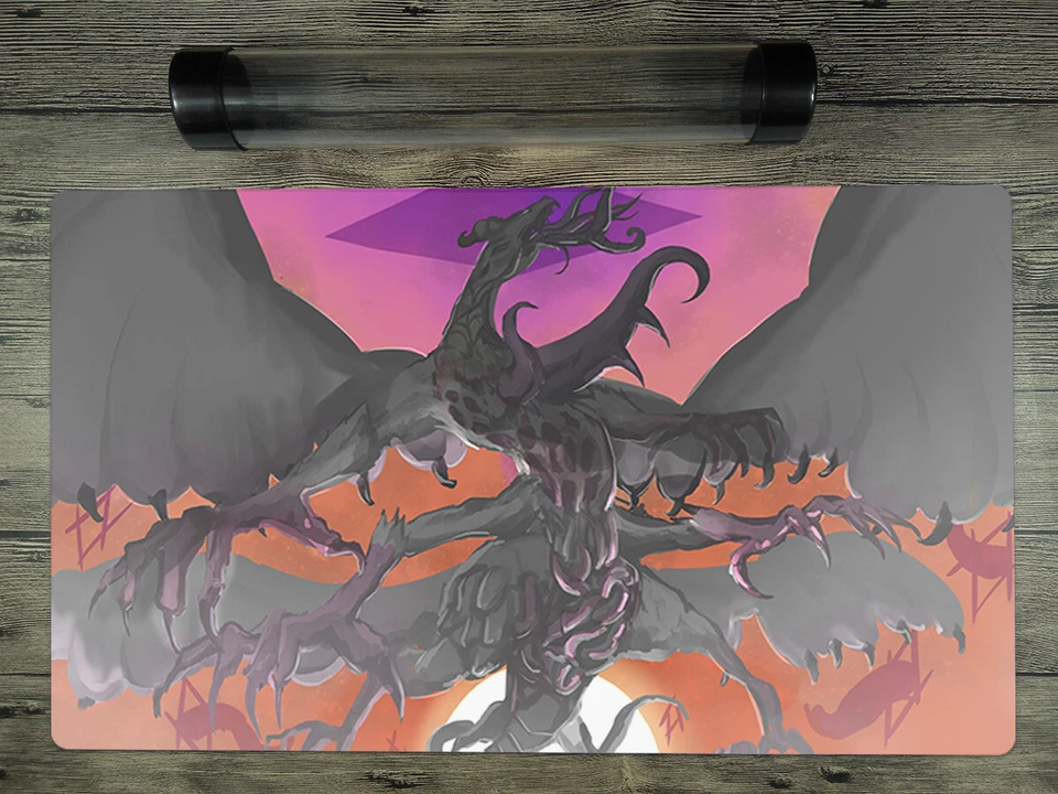 Ygomat Bystial Dis Pater Playing Mat Trading Card Game CCG Playmat Free BestTube - Image 1 of 4