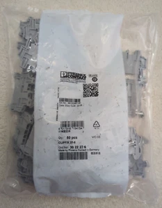 Phoenix Contact  CLIPFIX 35-5 End bracket 3022276 Pack of 50 - New - Picture 1 of 5