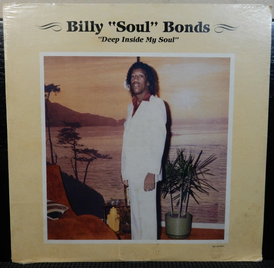 BILLY “SOUL” BONDS Deep Inside My Soul LP MT LP-0003 1985 Modern Soul SEALED - Image 1 of 2