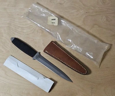 Ek Commando WD-8 "Pig Sticker" With Leather Sheath CH69 - Image 1 of 4