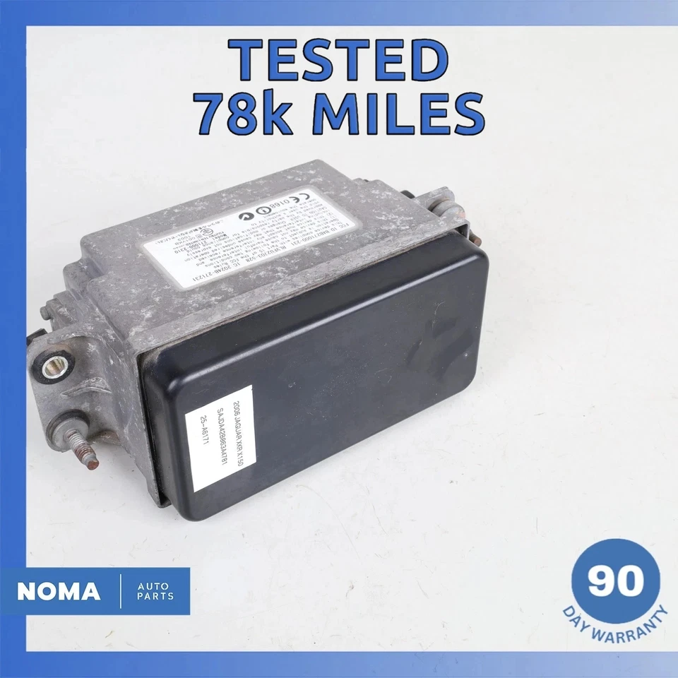 04-15 Jaguar X100 XKR XF Cruise Control Computer Module Unit 4R839G768BB OEM 78k - Image 1 of 4
