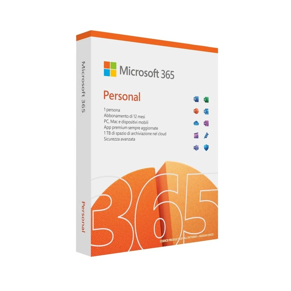 Microsoft MICROSOFT365PERSONAL 1YR MDLS P10 QQ2-01746