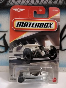 Matchbox 1:64 2021 Morgan 3 Wheeler (Silver) - Picture 1 of 1