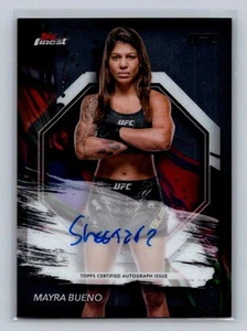 2024 Topps Finest UFC #FA-MBS Mayra Bueno Finest Autograph-Bantamweight - Picture 1 of 2