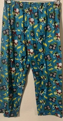 Pantalones de pijama grandes para niños con patrón de música Foto 1 de 2