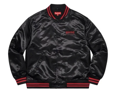 Chaqueta Universitaria Supreme Thrasher Satén Talla L  Foto 1 de 4