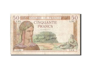 [#208573] Banknote, France, 50 Francs, 50 F 1934-1940 ''Cérès'', 1934, 1934-11-1 - Picture 1 of 2
