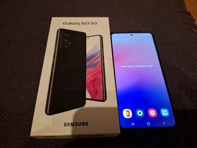 Samsung Galaxy A53 5G - 128GB - Awesome Black (Ohne Simlock) (Dual-SIM) - Bild 1 von 4