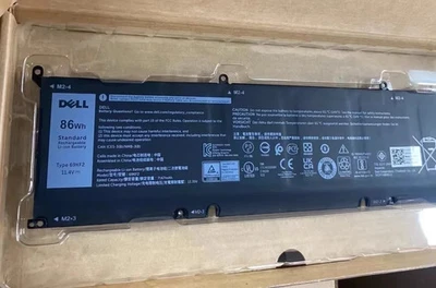 Batería Original OEM 69KF2 86Wh 11.4V Para Dell G15 5510 5511 5520 Series 70N2F Foto 1 de 4