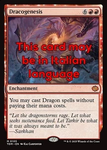 MTG DRACOGENESIS EXC - DRACOGENESI 105 - TDM - MAGIC - Foto 1 di 1