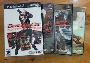 Devil May Cry 5th Anniversary Collection Sony PlayStation 2 PS2 Capcom Sealed - Picture 1 of 12