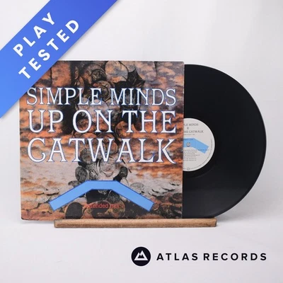 Simple Minds Up On The Catwalk 12" Single Vinyl Record VS661-12 Virgin - VG+/VG+ - Image 1 of 4