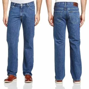 Jeans Lee Uomo brooklyn Denim Elasticizzato a Vita Alta 46 W32 regular dritto - Foto 1 di 8