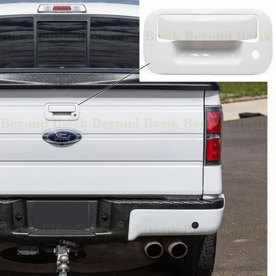 2004-2014 Ford F150 Tailgate Handle COVER W/O Camera Hole #Z1 YZ OXFORD WHITE - Imagem 1 de 4