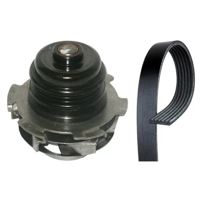 For Cadillac Eldorado 98-02 Engine Coolant Water Pump and Serpentine Belt Kit - Image 1 of 2