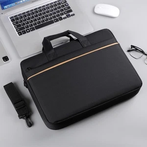 16Inch Briefcase for Men Large Laptop Case Computer Bag Office Travel Business - Picture 1 of 14