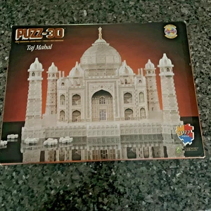 Taj Mahal Puzz 3D Puzzle Wrebbit Jigsaw Puzzle 1077 Piece OPEN BOX - Picture 1 of 5