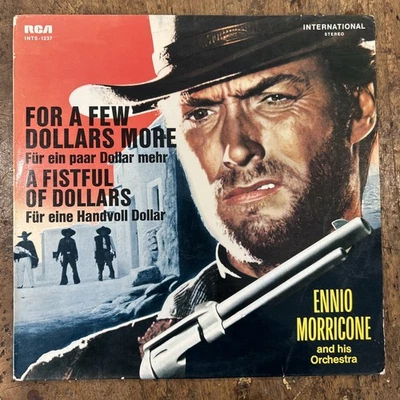 LP OST Ennio Morricone - For A Few Dollars More Fistfull Of INTS1237 Germany - Image 1 of 4