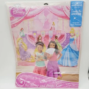 NEW Disney Princess Hallmark Party Supplies Birthday Decor Backdrop & Props Kit - Picture 1 of 9