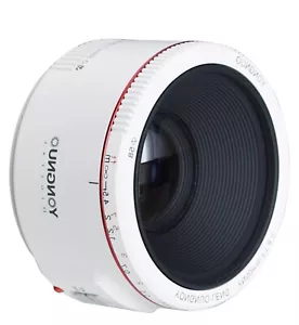New Yongnuo EF YN 50mm f/1.8 AF Lens White for Canon EF - Picture 1 of 3