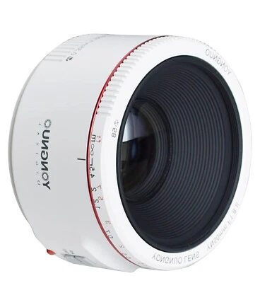 New Yongnuo EF YN 50mm f/1.8 AF Lens White for Canon EF - Image 1 of 3