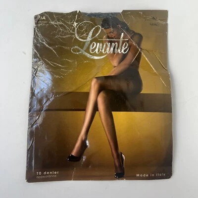 Pantimedias Levante Lia Nylon Clásicas Transparentes 10 Denier Talla X Alto Foto 1 de 4