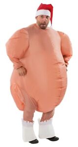 Inflatable Christmas Roast Turkey Adult Costume
