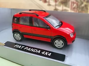 Diecast metal model 2004 Newray 1:43 FIAT PANDA 4×4 mint in original box. - Foto 1 di 10