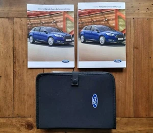 FORD FOCUS MK3 (2014 - 2018) Owners Manual / Handbook + Case / Wallet - Picture 1 of 5
