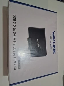 Wavlink 3.5"  USB 3.0 to SATA  Hardcase HDD KIT WL-ST337 - Picture 1 of 5