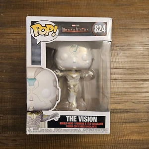 Nuevo Funko POP Marvel WandaVision #824 "The Vision" Bobble-Head Figura Caja Abollada - Imagen 1 de 10