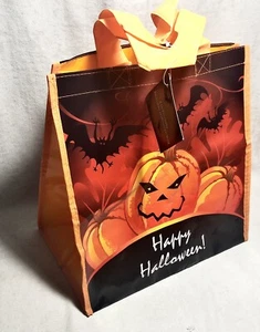 Polypropylene Halloween Trick Or Treat Tote Pumpkin Candy Bag - Picture 1 of 6