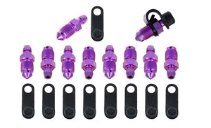 10 X Titane Violet Vis De Saignement M8 X 1.25 BRB880100TPUR KTM - Bild 1 von 3