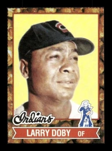 1982 Topps Cracker Jack #1 Larry Doby Indians NEAR MIN - Foto 1 di 2